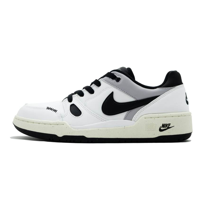 Nike Nike Full Force Plain Ink Feng Yin Cushioning Low top Skateboard Shoes Men's Black White Gray