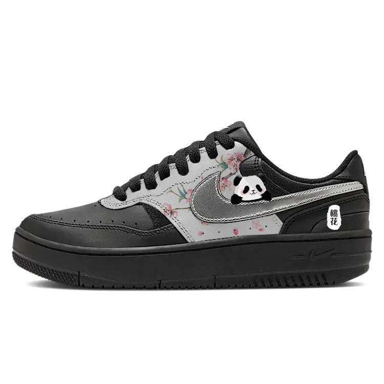 Nike Nike Gamma Force Slip Resistant Abrasion Resistant Low top Skateboard Shoes Women's Black