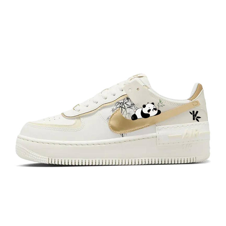 Nike Nike Air Force 1 Slip Resistant, Abrasion Resistant, Lightweight Low top Skateboard Shoes Women's White
