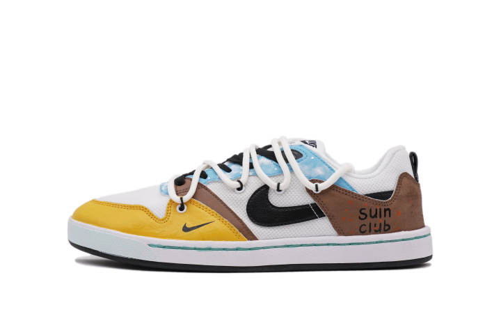 Nike Nike SB Alleyoop Sunset Yellow Slip Resistant, Abrasion Resistant, Lightweight, Breathable