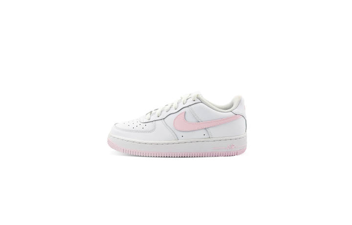 Nike Nike Air Force 1 Abrasion Resistant Low top Skateboard Shoes Women's White Pink