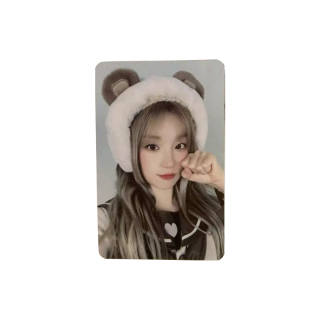 CUBE ENTERTAINMENT Song Yuqi Solo MS3.0 Offline Special Gift Card, Bear Version Photocards 1 Pc