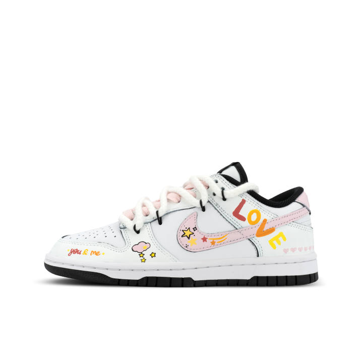 Nike Nike Dunk Gorilla Mischievous XJDD Multicolor Love Abrasion Resistant Breathable Abrasion Resistant Breathable Low top