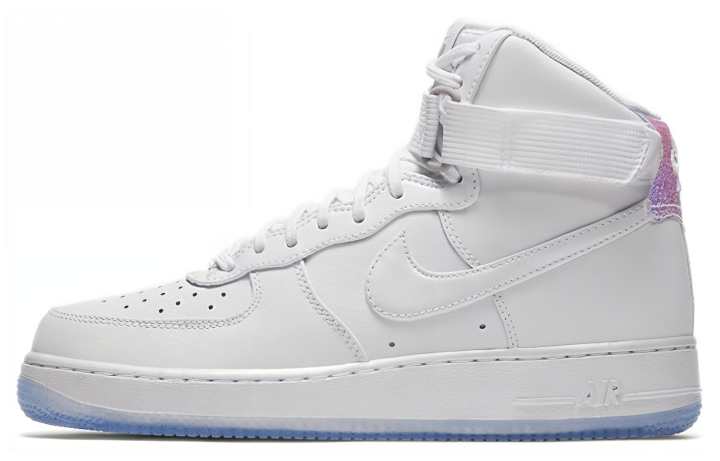 Nike Nike Air Force 1 High Premium 'White Ice Blue' Women's