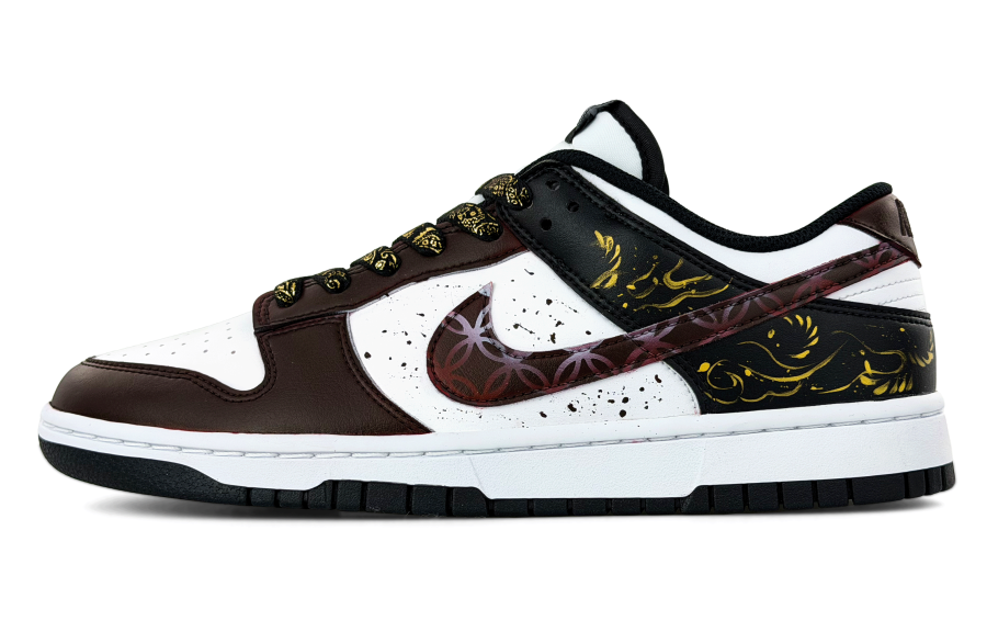 Nike Nike Dunk Ink Gilded, Premium Niche, Trendy Fashion, Versatile Casual Leather Abrasion Resistant Low top