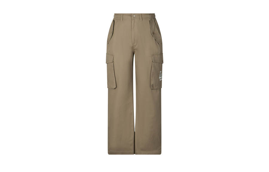 New Era Cargo Pants Unisex Khaki Moderate