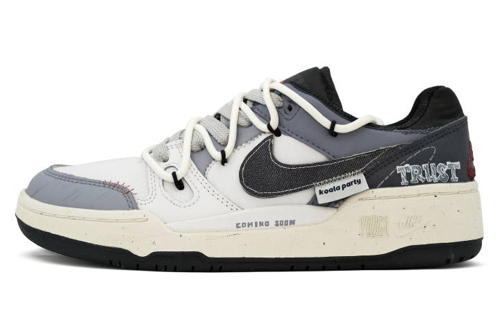 Nike Nike Full Force Low top Skateboard Shoes Unisex Gray