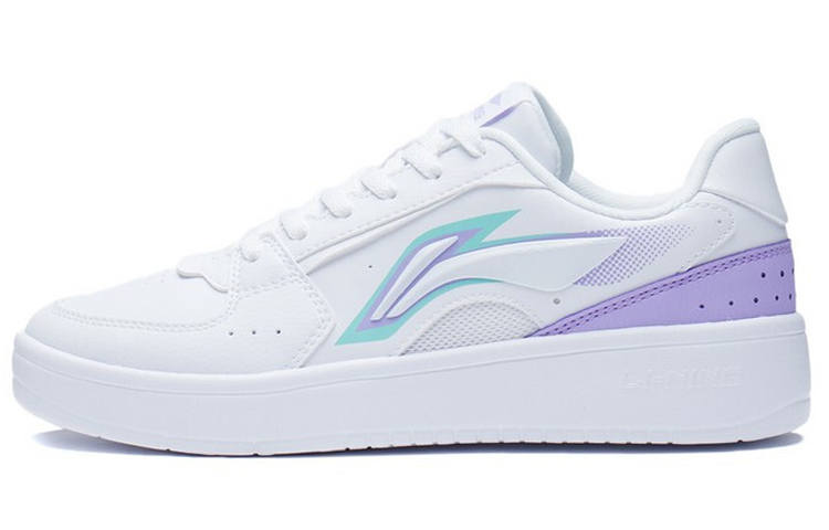 Li-Ning Li Ning Galaxy Low top Slip Resistant Abrasion Resistant Skateboard Shoes Women's Lilac