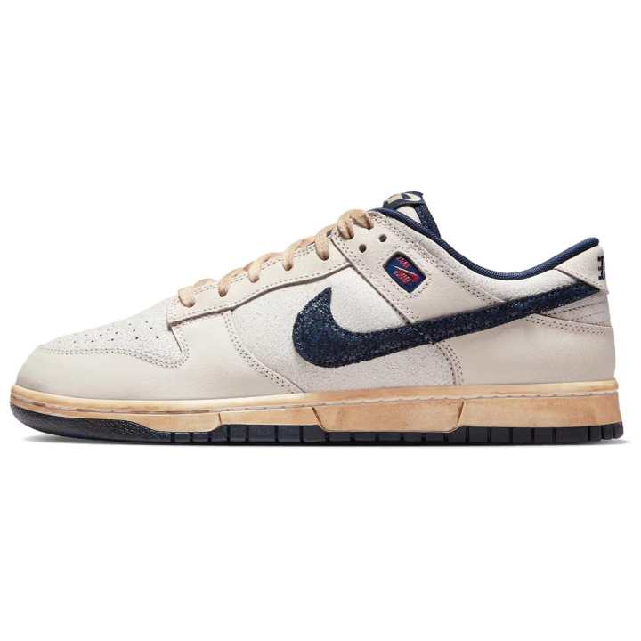 Nike Nike x Stranger Things Dunk Low top Skateboard Shoes Unisex Gray Blue