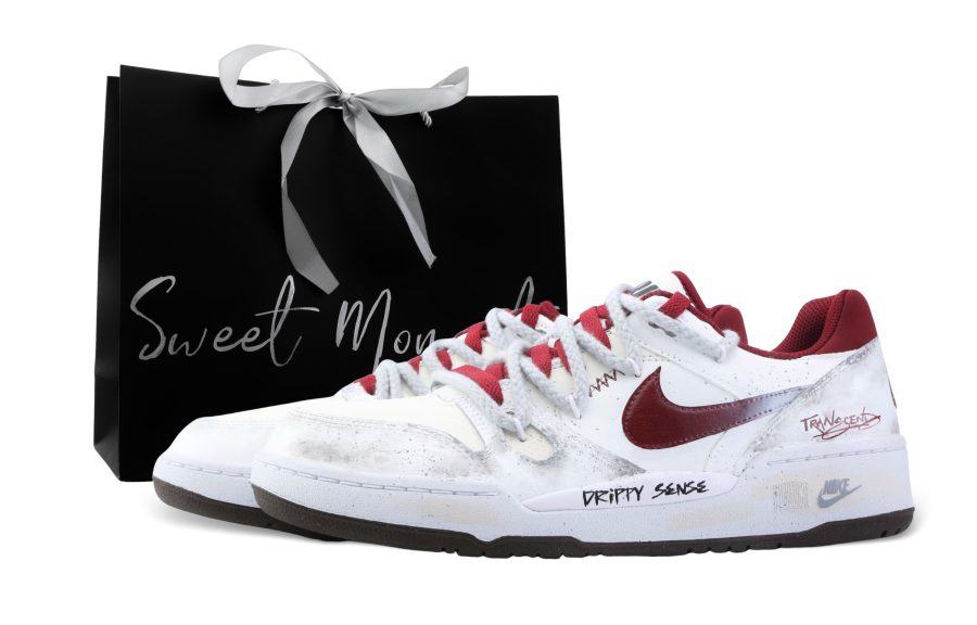 Nike Nike Full Force Drippy Werewolf Night Cushioning Abrasion Resistant Cushioning, Wear Resistant Low top Skateboard Shoes