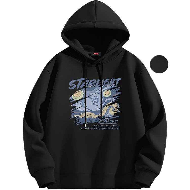 BALENO Sweatshirts Unisex Hooded Thickened Heavyweight