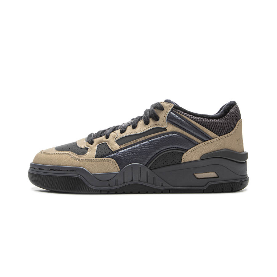 Li-Ning Li Ning Moon White 2MID Fleece Lined Thermal, Casual Versatile Vintage Platform Fashion Classic Trendy Mid top