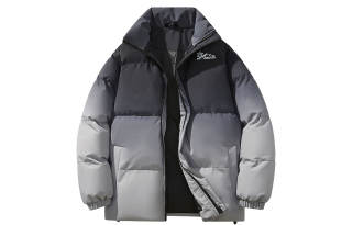 CSKS Puffer Jackets Unisex Stand Collar Thickened Other