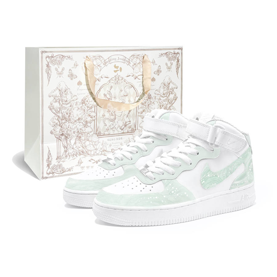 Nike Nike Air Force 1 Shopping Bag, Spring's Eve X New Year's Culture Abrasion Resistant Balance Abrasion Resistant Balance