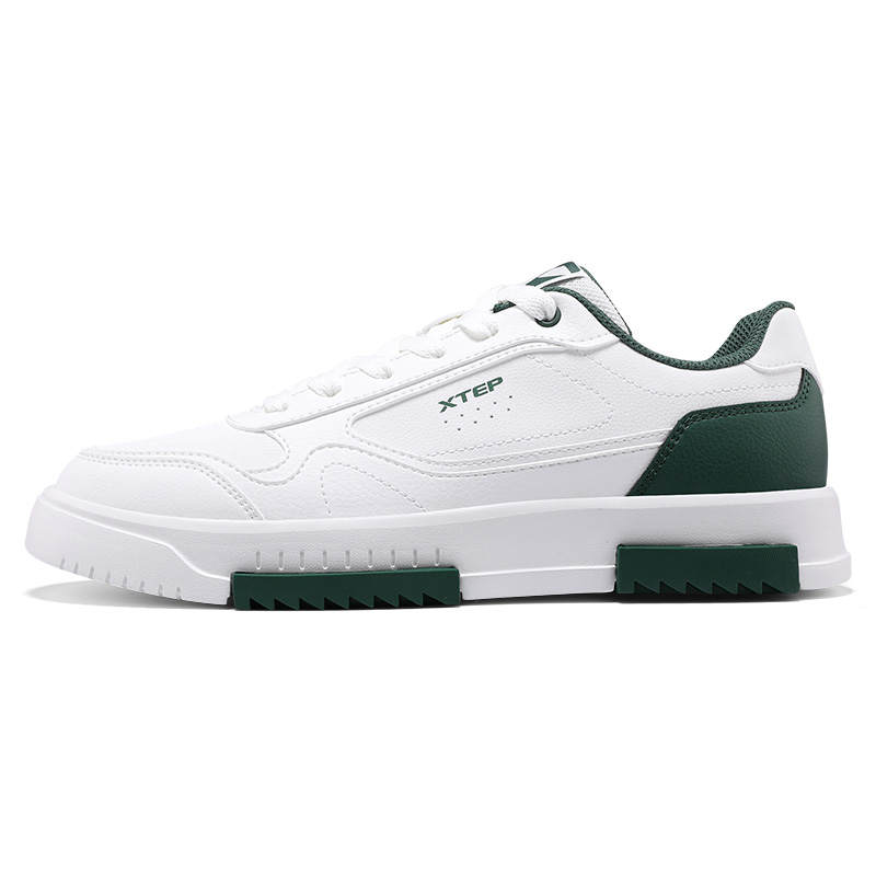 XTEP XTEP Low top Skateboard Shoes Men's White Green