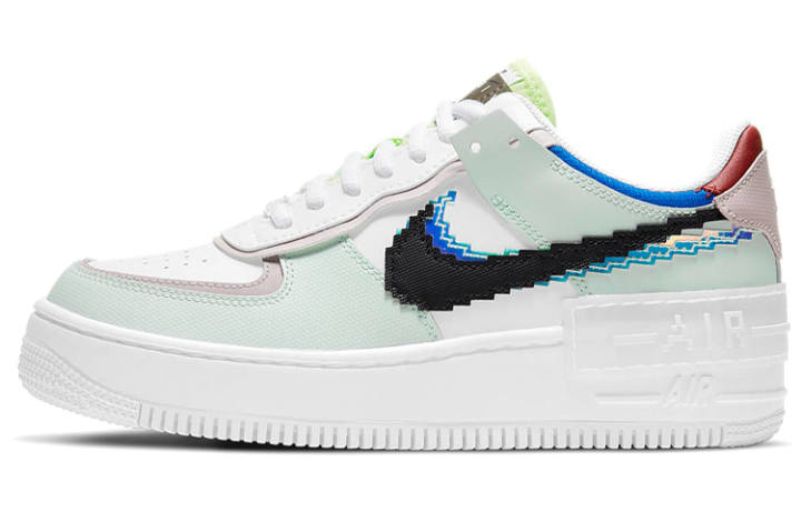 Nike Nike Air Force 1 Shadow Se 'Pixel Swoosh Barely Green' Women's