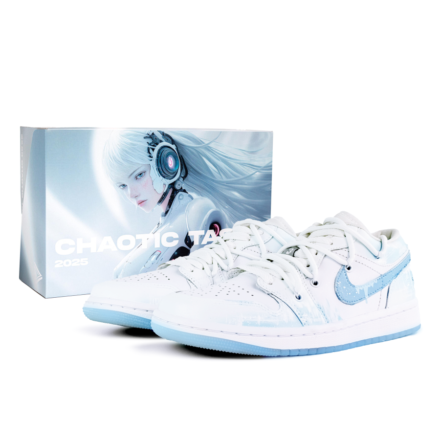 Jordan Jordan Air Jordan 1 Low top Skateboard Shoes Unisex Blue