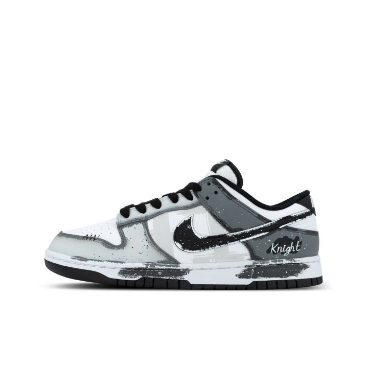 Nike Nike Dunk Optimus Primal XJDD Ash Knight Low top Skateboard Shoes Unisex Gray White