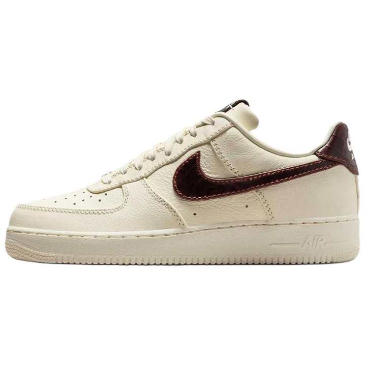 Nike Nike Air Force 1 Slip Resistant Abrasion Resistant Low top Skateboard Shoes Men's White
