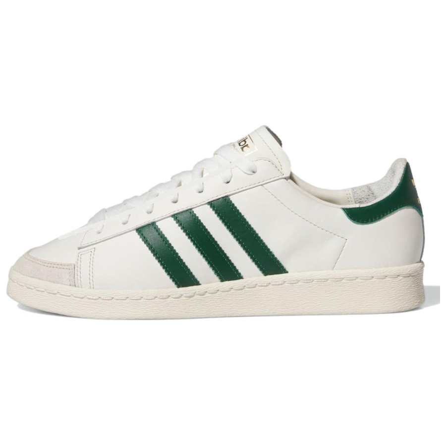 Adidas Originals JABBAR Slip Resistant Abrasion Resistant Low top Skateboard Shoes Unisex White Green