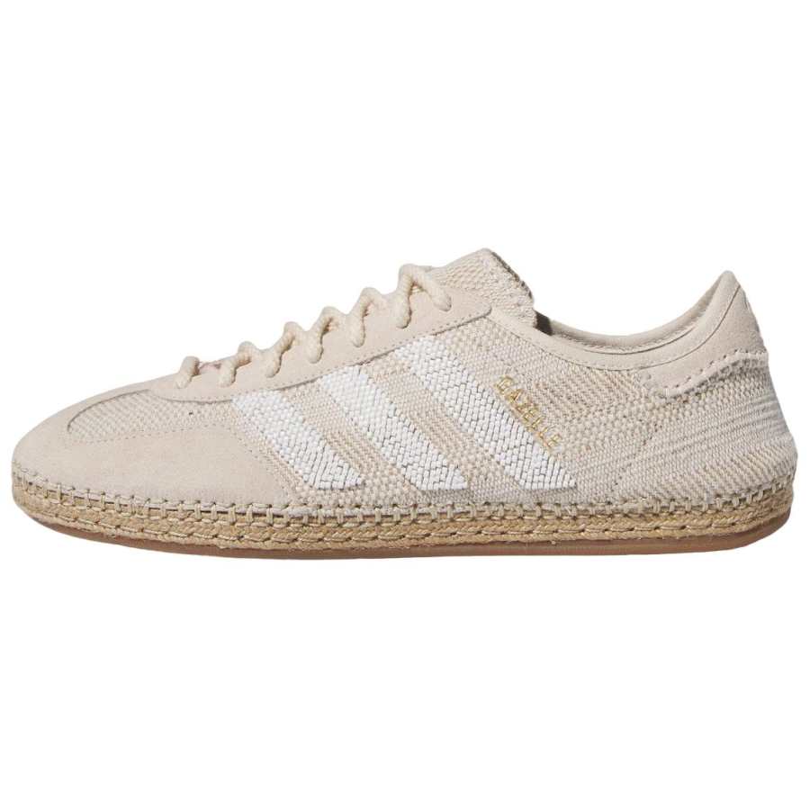 Adidas Originals x CLOT Gazelle 'HALO IVORY' Low top Skateboard Shoes Unisex Beige