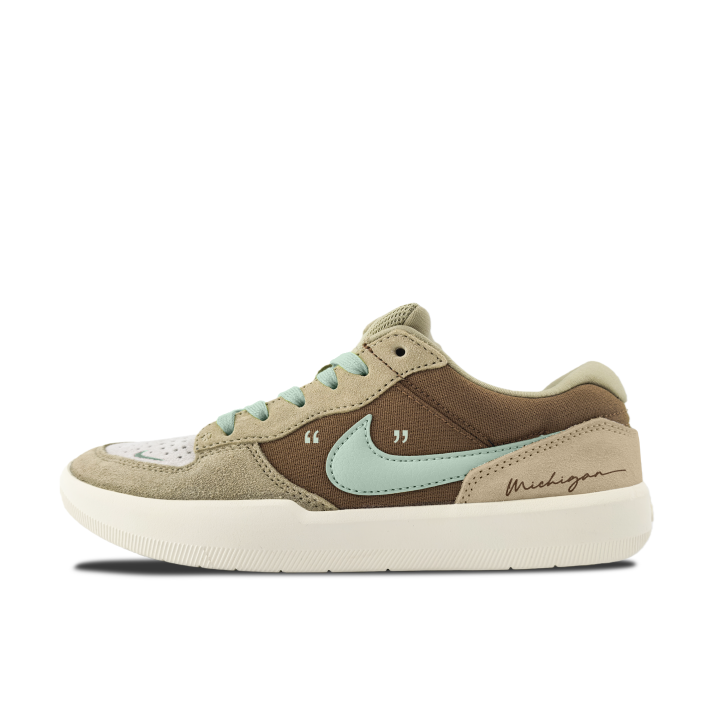 Nike Nike SB Force 58 Abrasion Resistant Abrasion Resistant Low top Skateboard Shoes Unisex Brown