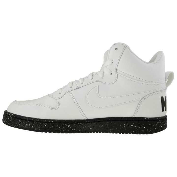 Nike Nike Court Borough Mid White Black Speckled Sole