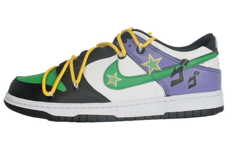 Nike Nike Dunk Slip Resistant Abrasion Resistant Low top Skateboard Shoes Men's Black White