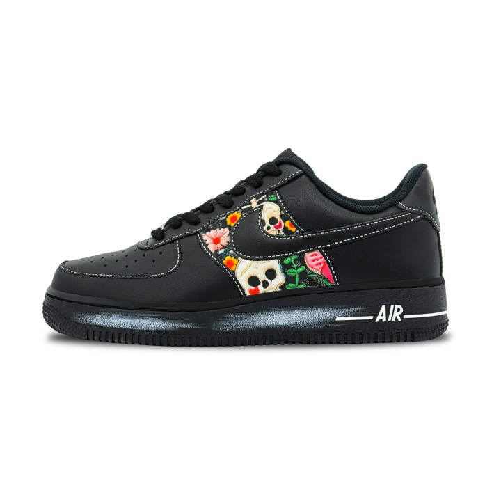 Nike Nike Air Force 1 Dark Skull Rose, Black Warrior Slip Resistant Abrasion Resistant Slip Resistant Abrasion Resistant