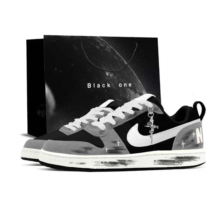 Nike Nike Court Borough Night Sky Shooting Stars Thermal Waterproof Cushioning Abrasion Resistant