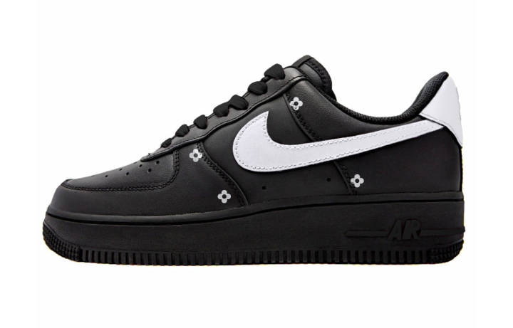 Nike Nike Air Force 1 Panda Slip Resistant Low top Skateboard Shoes Unisex Black White