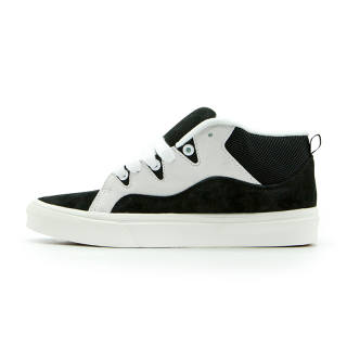 SUPSTORM Genuine Leather Plus Size Puffy Shoes Anti-Slip And Wear-Resistant Breathable Mid-Top Skateboard Shoes Unisex