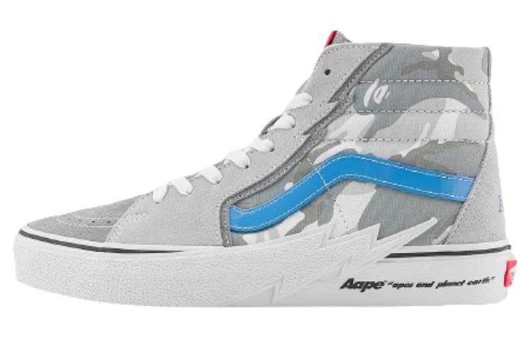 Vans Vans AAPE X Sk8-Hi 'Bolt - Grey Camo'