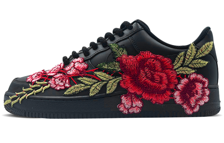 Nike Nike Air Force 1 Low top Skateboard Shoes Women's Black