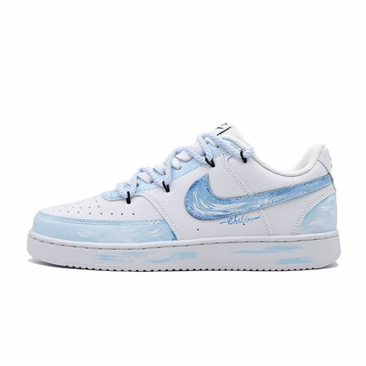 Nike Nike Court Victory Sui Xin Ocean Synthetic Leather Slip Resistant Abrasion Resistant Slip Resistant Abrasion Resistant