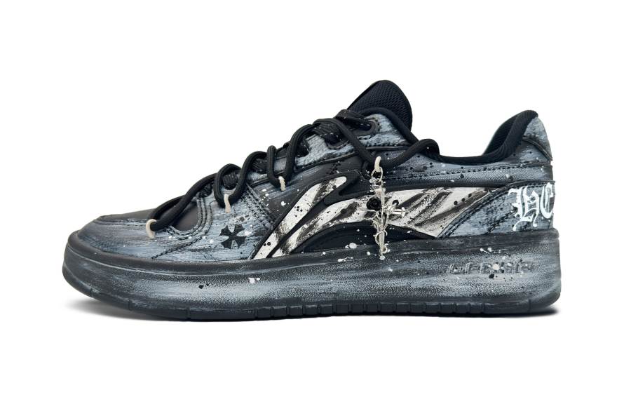 Li-Ning Li Ning Slip Resistant Cushioning Abrasion Resistant Slip Resistant Cushioning Abrasion Resistant Low top