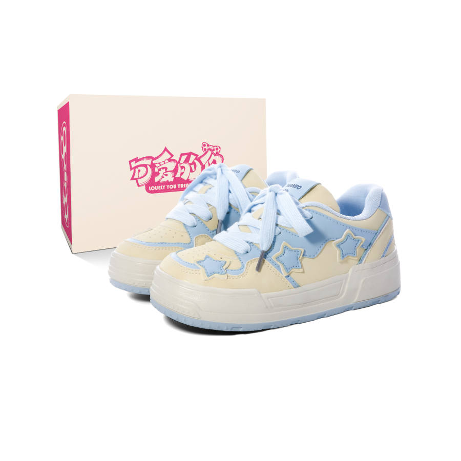 KEAIDENI Low top Skateboard Shoes Women's