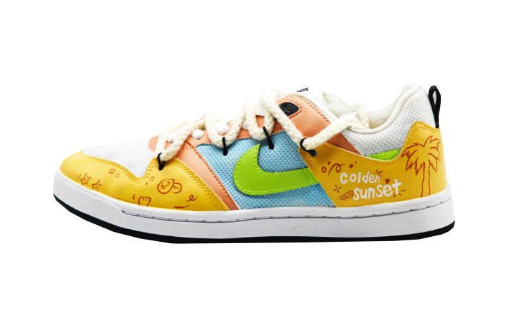 Nike Nike SB Alleyoop Beach Autumn Coconut Suede Abrasion Resistant Low top Lightweight And Flexible Men's