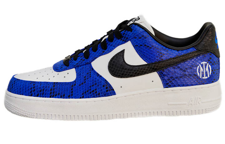 Nike Nike Air Force 1 Low top Skateboard Shoes Unisex White Blue