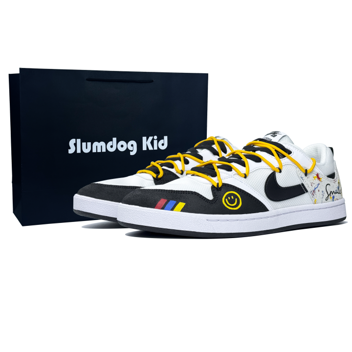 Nike Nike SB Alleyoop Slip Resistant, Abrasion Resistant, Lightweight Low top Skateboard Shoes Men's Black White