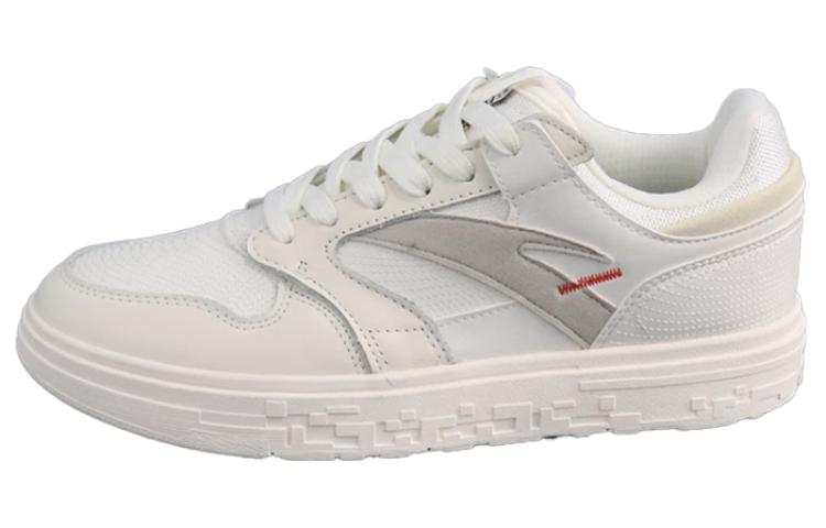 Anta Slip Resistant Cushioning Low top Skateboard Shoes Men's White