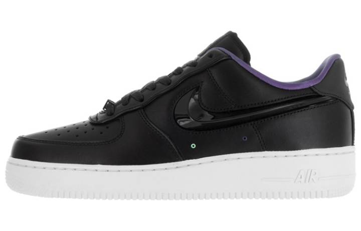 Nike Nike Air Force 1 Northern Lights Fashion Low top Skateboard Shoes Men's Black