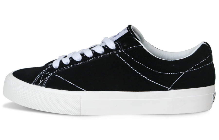 Ollieskate TOS Low top Skateboard Shoes Unisex Black White