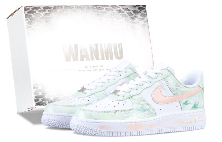 Nike Nike Air Force 1 Spring Breeze And Rainfall Slip Resistant Abrasion Resistant Slip Resistant Abrasion Resistant Low top