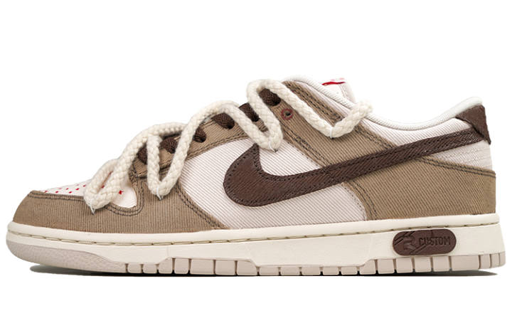 Nike Nike Dunk Low top Skateboard Shoes Unisex Brown