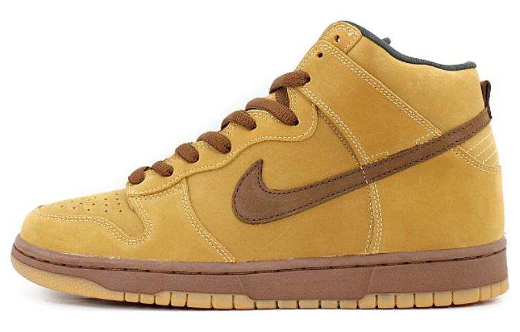 Nike Nike Dunk SB Wheat Slip Resistant, Abrasion Resistant, Lightweight High top Skateboard Shoes Men's Wheat