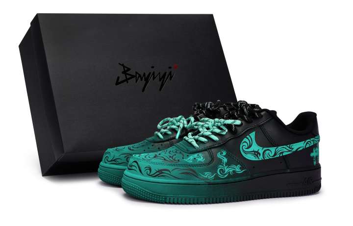 Nike Nike Air Force 1 07 811 Manufacturing, Tiffany's Thorn Defying, Special Shoe Box Slip Resistant Abrasion Resistant