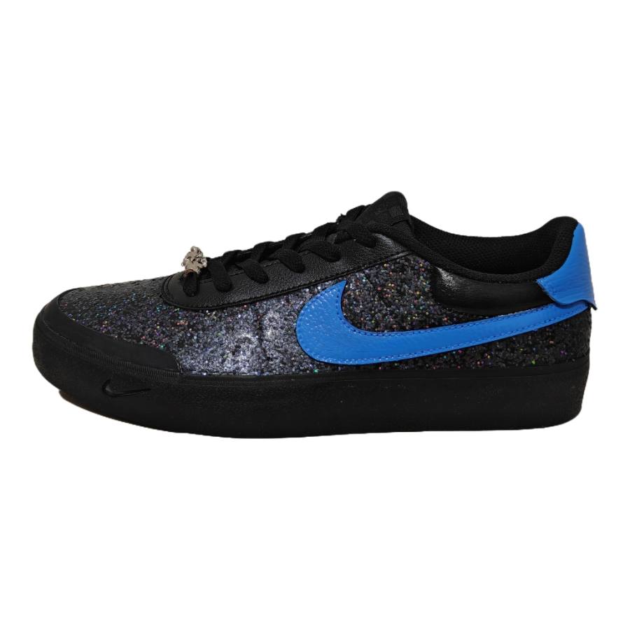 Nike Nike Court Shot Light Blue Baby's Breath Low top Skateboard Shoes Men's Black Blue