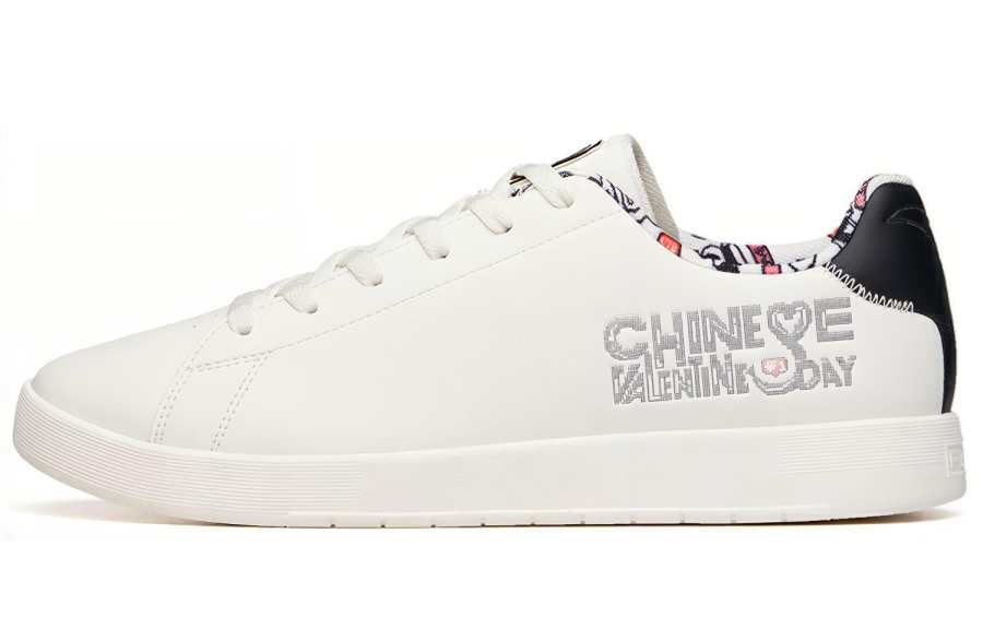 Anta Life Collection Low top Skateboard Shoes Men's White Black