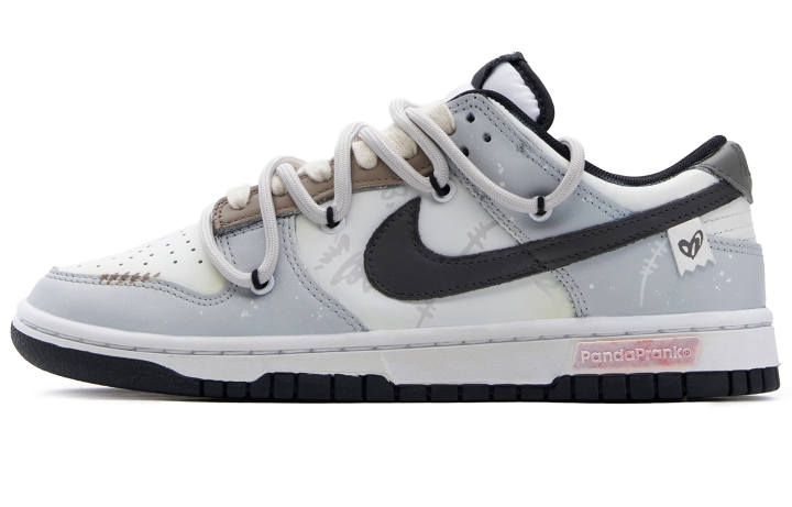 Nike Nike Dunk Slip Resistant, Abrasion Resistant, Lightweight Low top Skateboard Shoes Men's Brown Gray Black